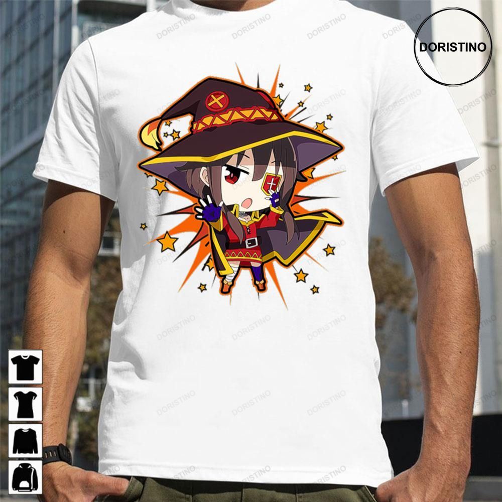 Cute Chibi Konosuba Gods Blessing On This Wonderful World Limited Edition T-shirts